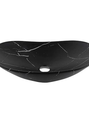 Умывальник venus dark bowl marble max