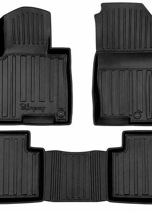 Килимки stingray 3d (usa, 3 шт) для hyundai tucson nx4 2021- рр