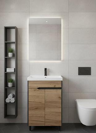 Тумба loft д2 (eko) для умывальника idea-55 ( а0060500 )