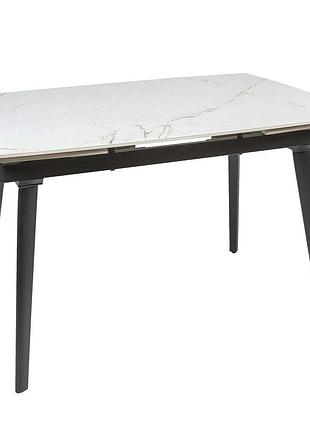 Стол zelos 120(180)*80*75 яркое золото+черный песок, глянцевое покрытие (cn002)