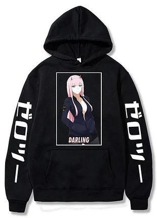 Худі аніме «darling in the franxx, zero two» 3