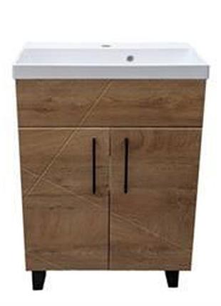 Тумба велла под умывальник idea 50 д2 (wood) ( а0053750 )