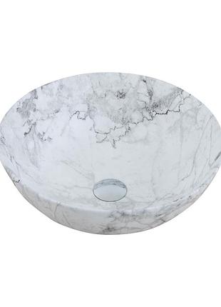 Умывальник venus light bowl marble