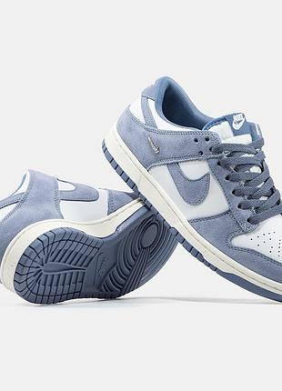 Мужские кроссовки nike sb dunk low blue white 40-41-42