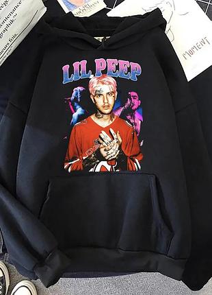 Худі з принтом "lil peep" 10