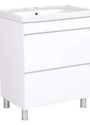 Тумба валенсия 70 см с умывальником frame