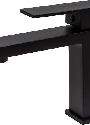 Смеситель для умывальника italy 01 black matt