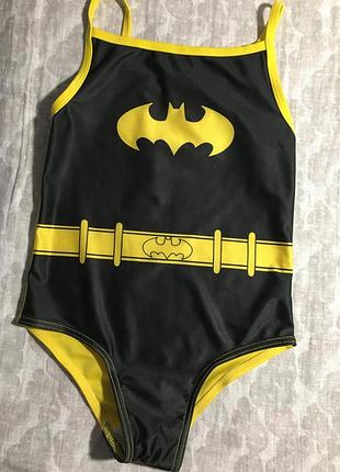 Суцільний купальник girls batman для дівчинки 4-5 років