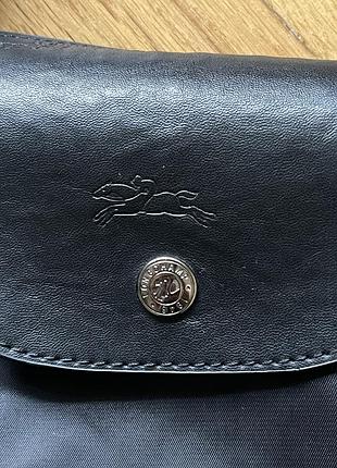 Longchamp le pliage велика чорна сумка, чудовий стан