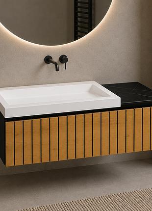 Тумба milos 480 с умывальником agness 1000