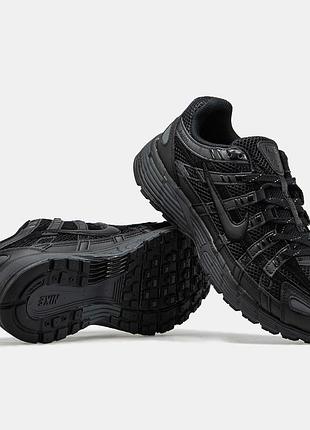 Стильные кроссовки nike p-6000 total black
