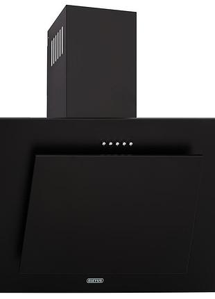 Вытяжка кухонная вертикальная eleyus vertical 700 60 bl (черная)