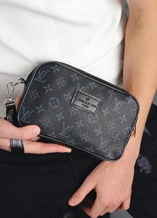 Клатч louis vuitton черный #