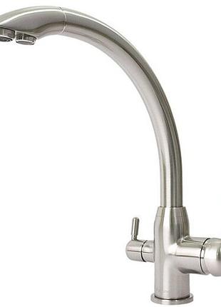 Кухонний змішувач fabiano fkm 31.2 inox 8231.403.0533