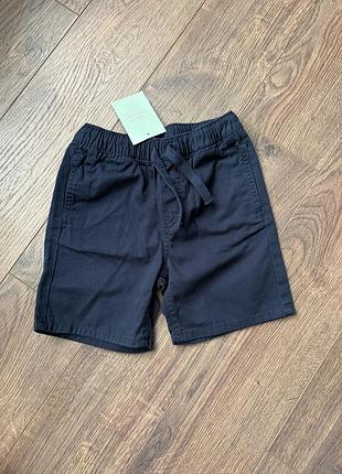 Нові шорти на хлопчика 104 см h&m котон