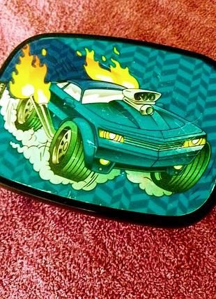 Пластикова скринька, коробка,  ланч-бокс з дизайном hot wheels