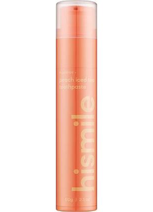 Зубная паста со вкусом холодного персикового чая hismile oral care 60 гр