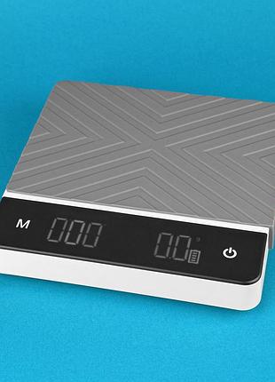 Ваги для кави coffee scale ms-r30 pro білі