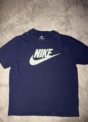 Футболка nike big logo l