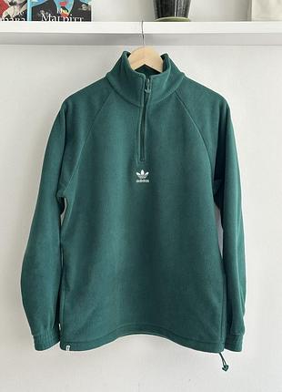 Чоловіча флісова кофта adidas originals adicolor classics half-zip