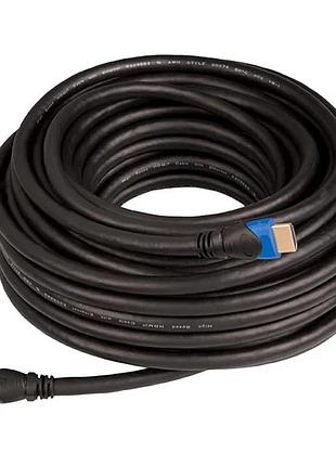 Кабель hdmi kabeldirekt high speed с ethernet, 7.5м, 4k 60hz, черный (hdmi-hdmi)