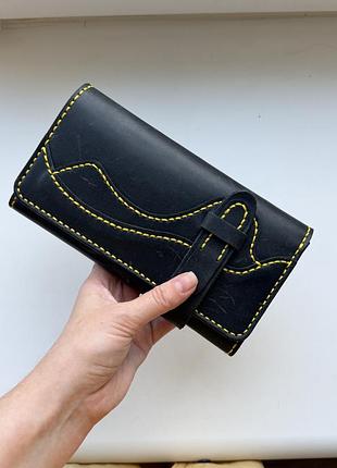 Гаманець клатч з натуральної шкіри crazy horse handmade