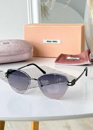 Солнцезащитные очки женские очки хамелеон miu miu