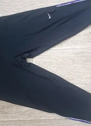 Спортивні бриджі (капрі) nike running dri-fit (розмір l) — оригінал, ідеальний стан!