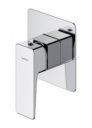 Смеситель для душа скрытого монтажа omnires parma chrome (pm7445cr)