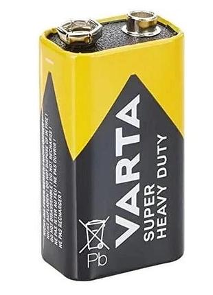 Батарейка varta 6f22 super heavy duty 9v ft