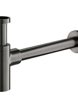 Сифон для умивальника omnires graphite (a186gr)
