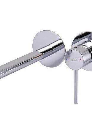 Змішувач для умивальника topaz loft tlf 32235-h39-c