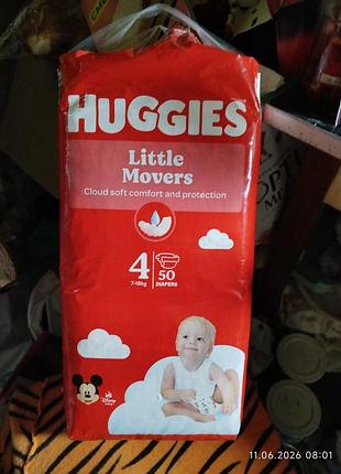 Срочно! подгузники huggies хагис 4р. 7-18кг
