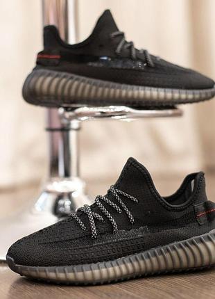 Adidas yeezy boost 350 black - женские кроссовки (38 / 23,5 см) 37