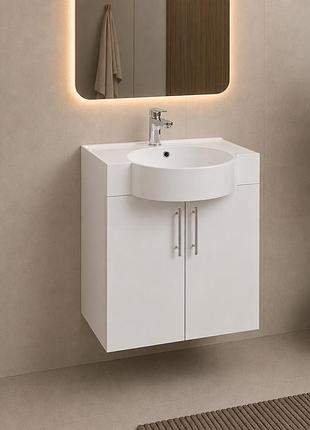 Тумба ibiza 60 с умывальником comfort 612