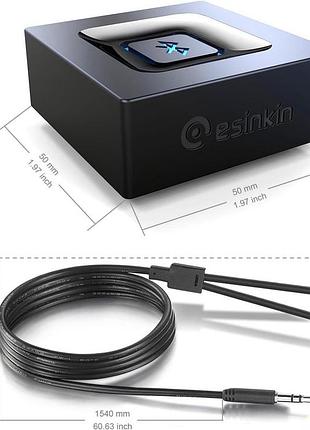 Аудіоадаптер bluetooth esinkin 5
