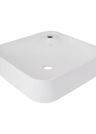 Раковина-чаша qtap stork 430x430x125 white qt15116137w