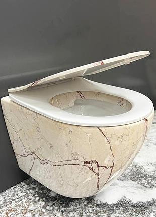 Подвесной унитаз vbi vulcano onyx