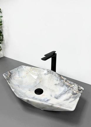 Умывальник (раковина) vbi venezia s granit glossy накладной