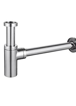 Сифон для умывальника koer bt-01-01 1 1/4'' (цвет хром) (kr3407)