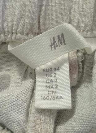 H&m,кюлоти льон 2