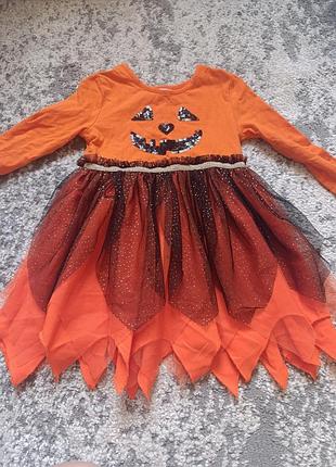 Продаю милое платье-костюм тыквы на хелловин! 🎃