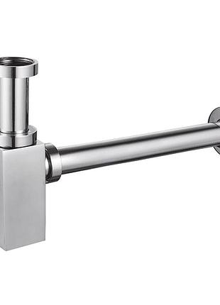 Сифон для умывальника koer bt-02-01 1 1/4'' (цвет хром) (kr3411)