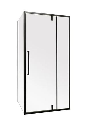 Душевая кабина без поддона mixxus premium bevel sc01-120x80x195-tr black прозрачное стекло 6мм