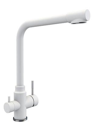 Смеситель под фильтр platinum kt 8201 (8626) белоснежный