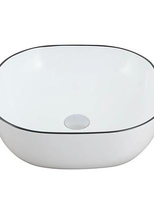 Умывальник delos line soft square