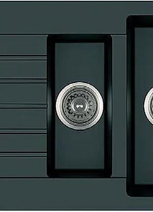 Кухонна мійка fabiano classic 100x50x15 antracit 8221.301.0520