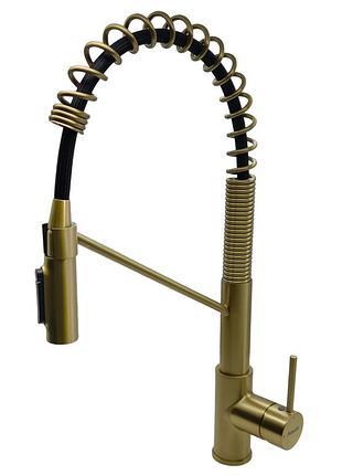 Кухонний змішувач fabiano fkm 3128 light gold 8231.403.1910