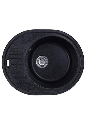 Кухонна мийка kroner krp komposit sch - 6250