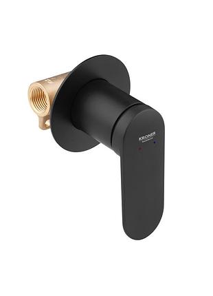 Смеситель скрытого монтажа для душа kroner element 211433-3801
